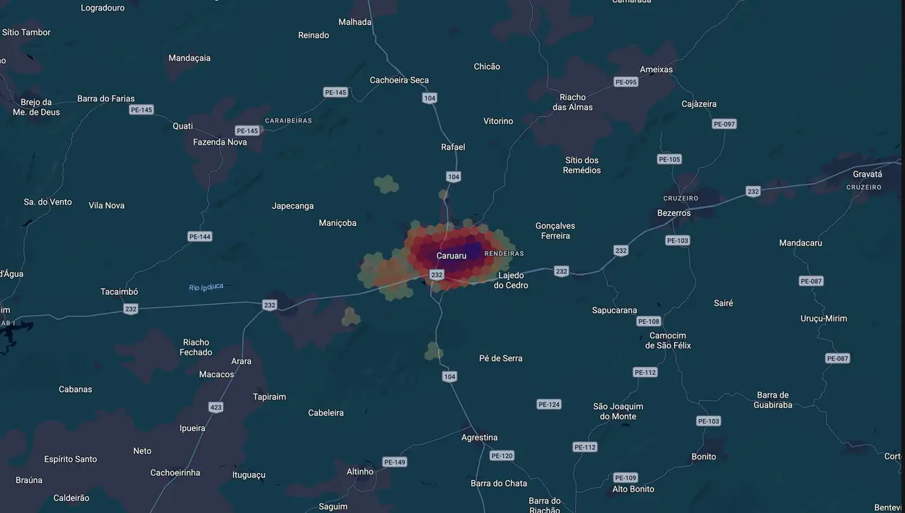 Mapa eleitoral de Clovis do Lbt