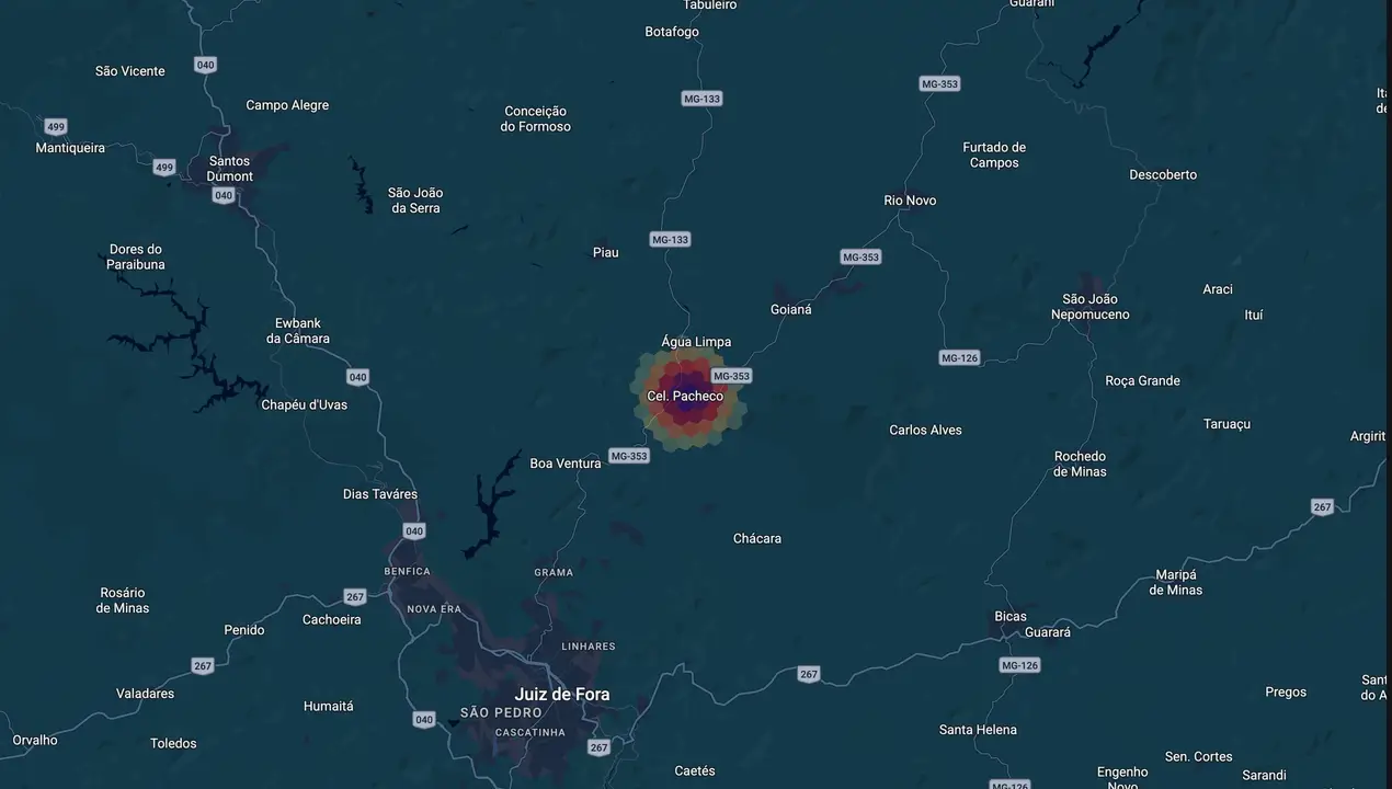 Mapa eleitoral de Coléu