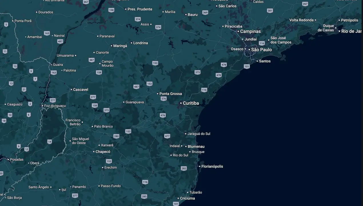 Mapa eleitoral de Coronel Lee