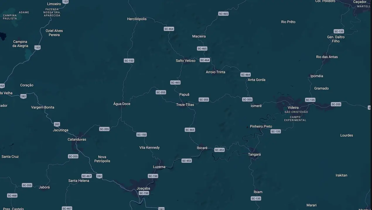 Mapa eleitoral de Cuco