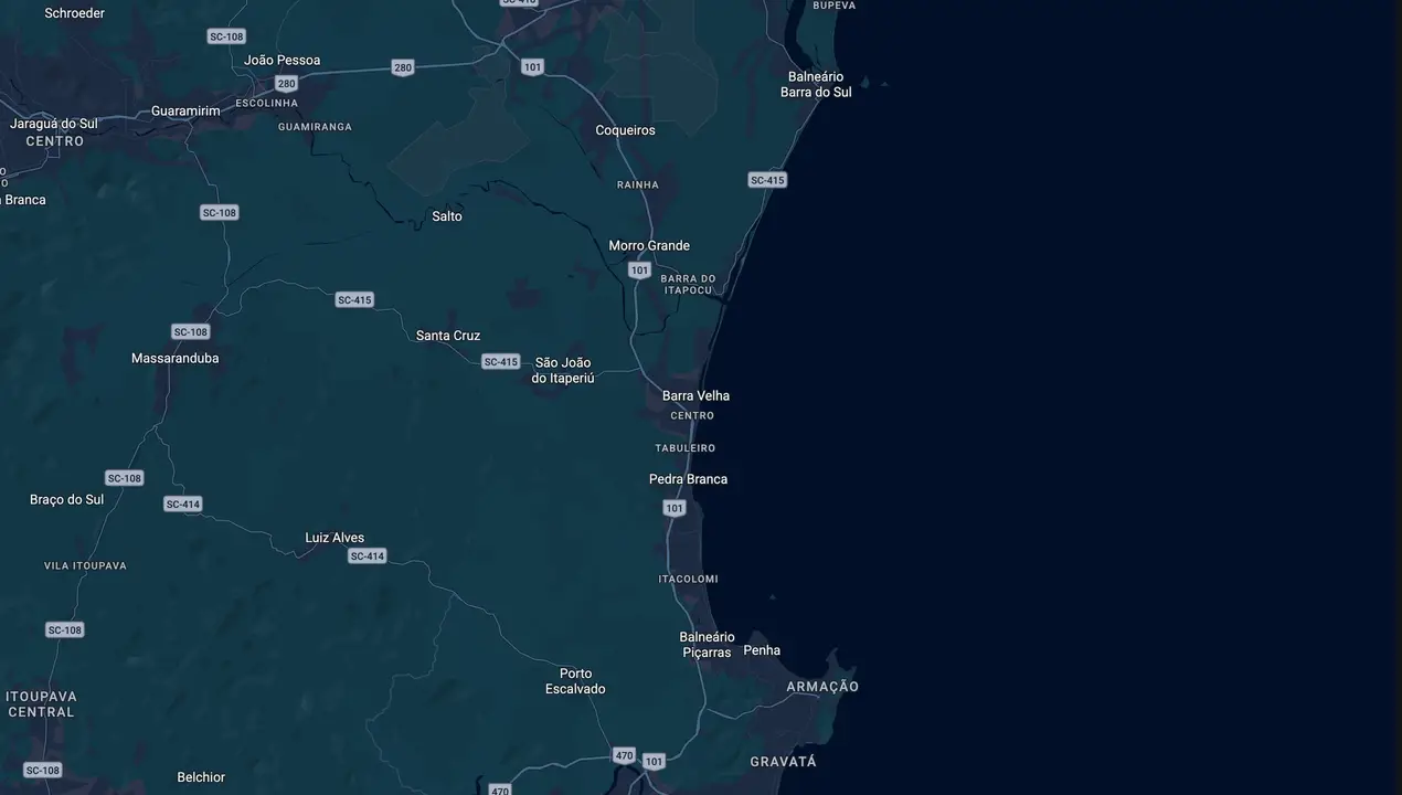 Mapa eleitoral de Daniel Cunha