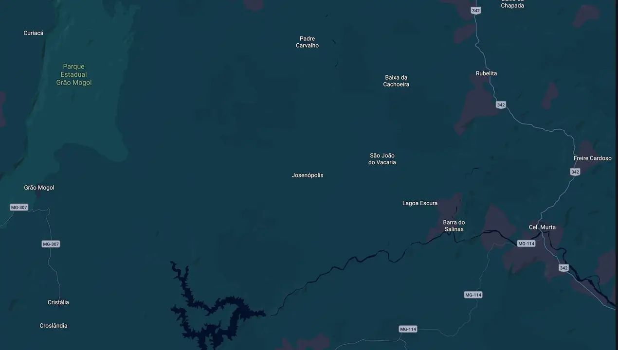Mapa eleitoral de Daniel