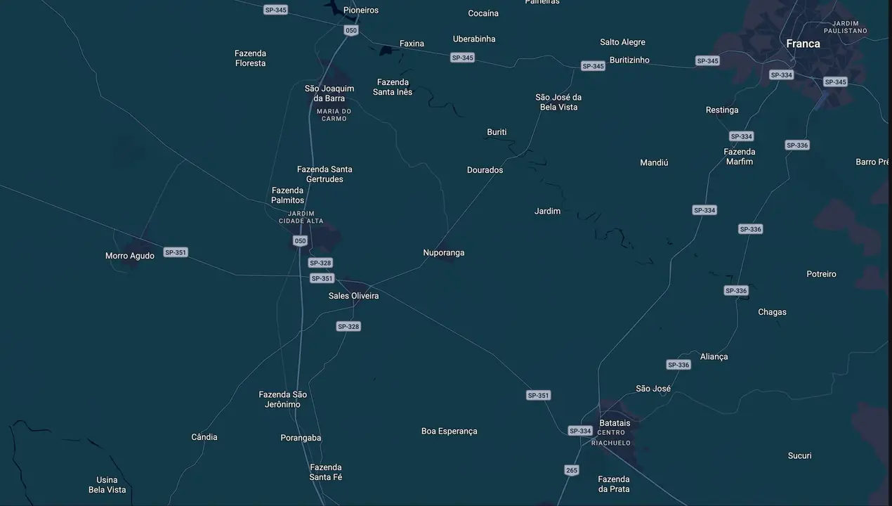Mapa eleitoral de Daniel Viana