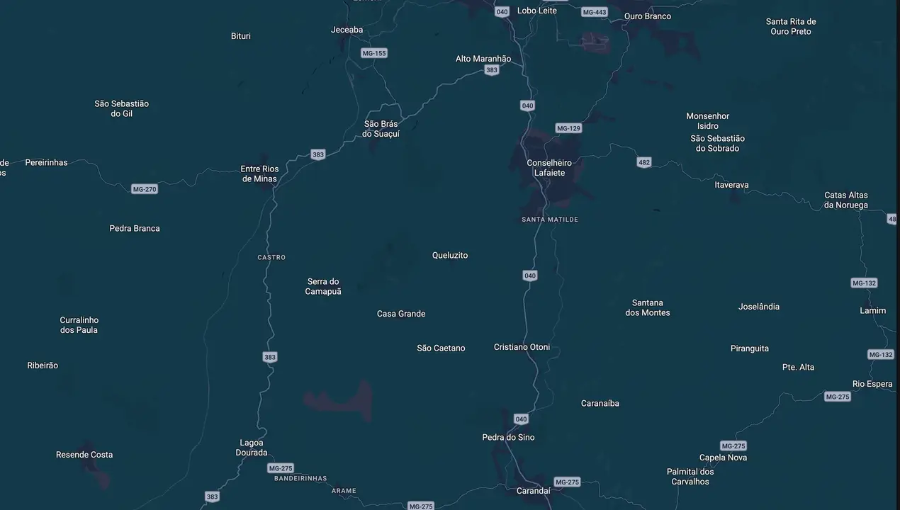 Mapa eleitoral de Danilo