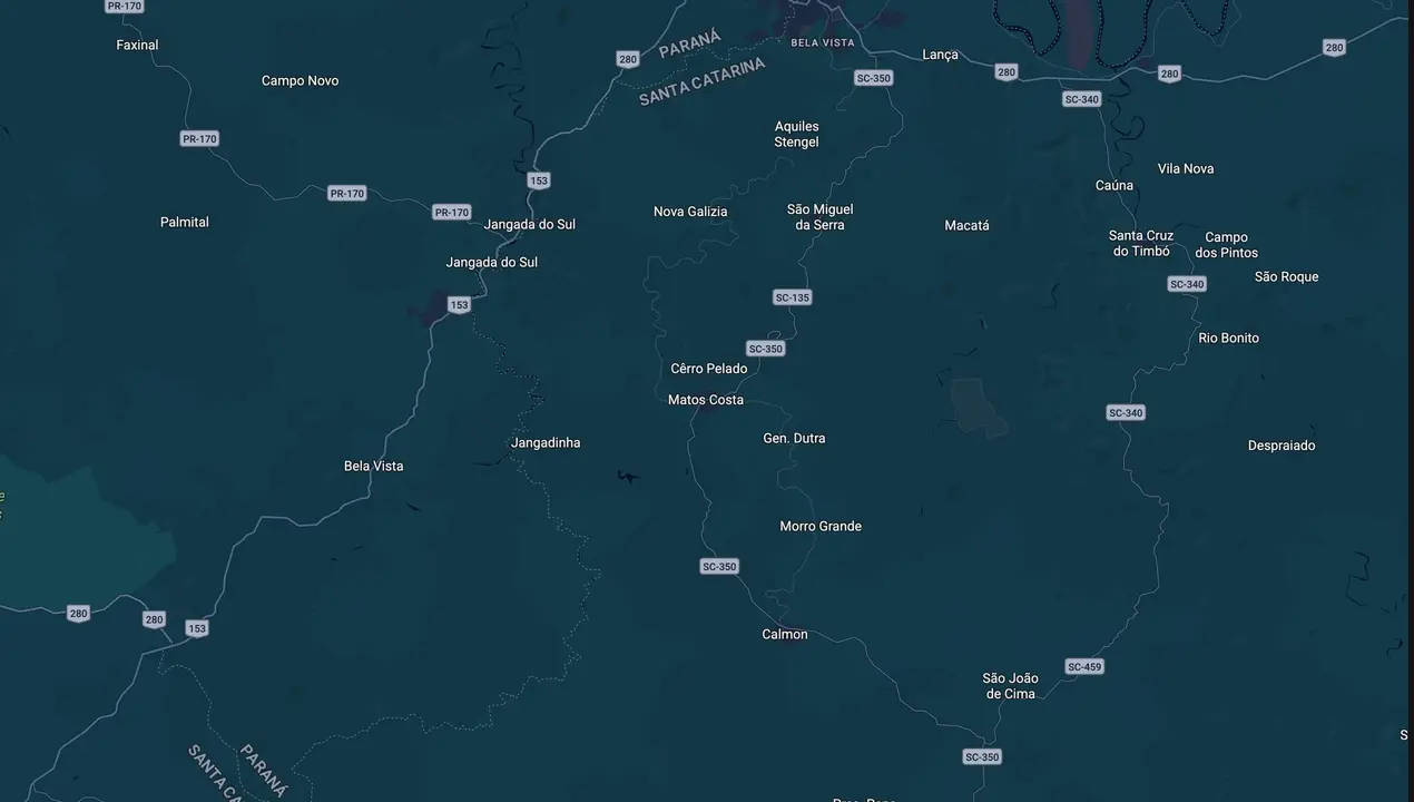 Mapa eleitoral de Danuza