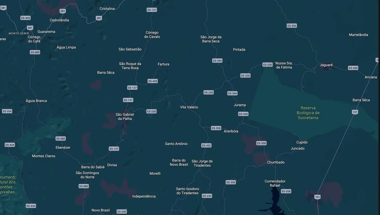 Mapa eleitoral de Davi Ramos