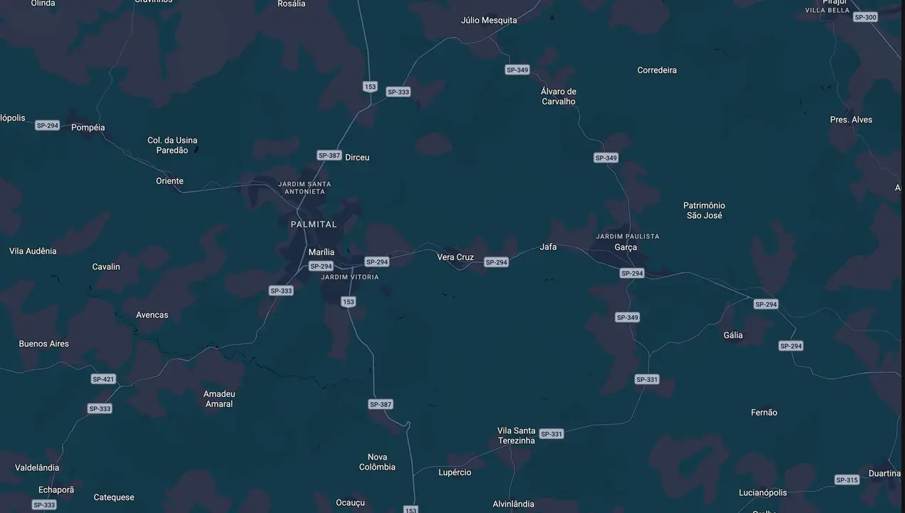 Mapa eleitoral de Davoli