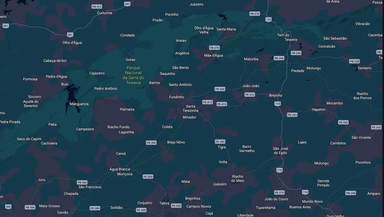 Mapa eleitoral de Delson Lustosa