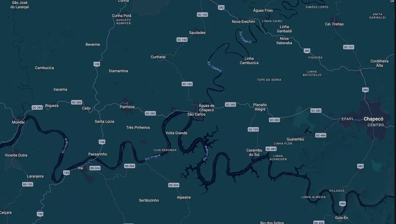 Mapa eleitoral de Delton