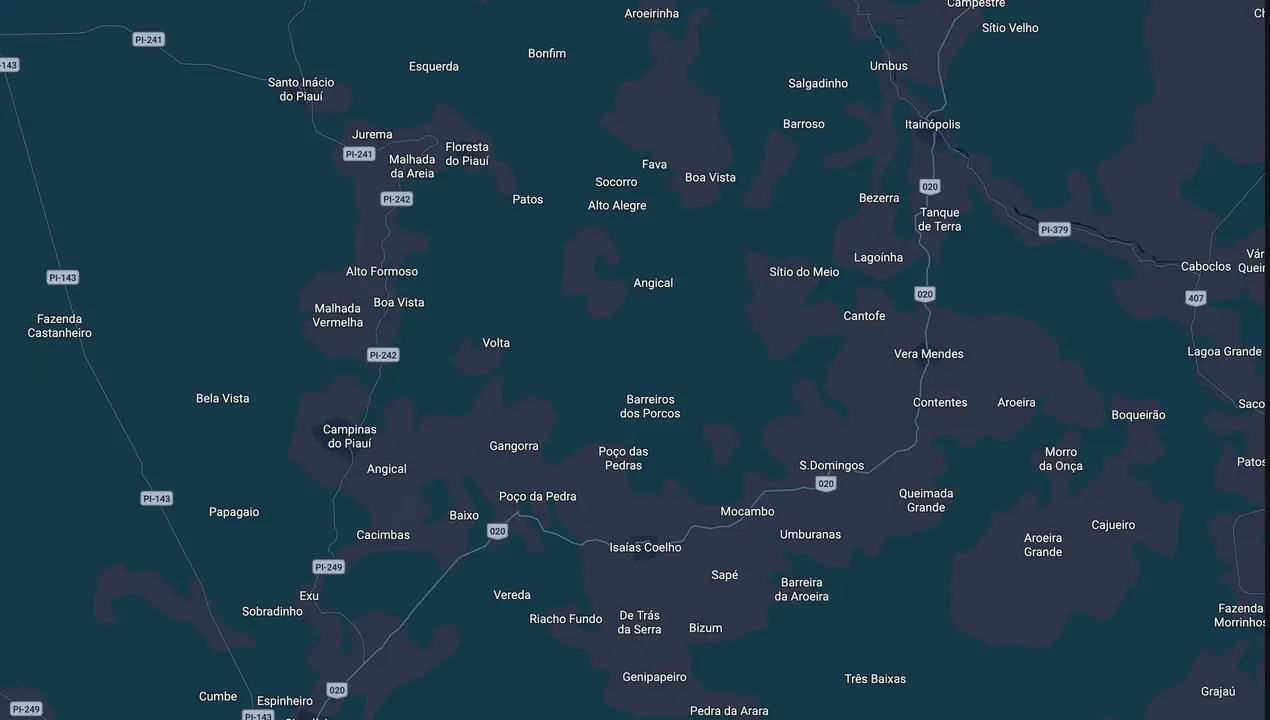 Mapa eleitoral de Demazinho