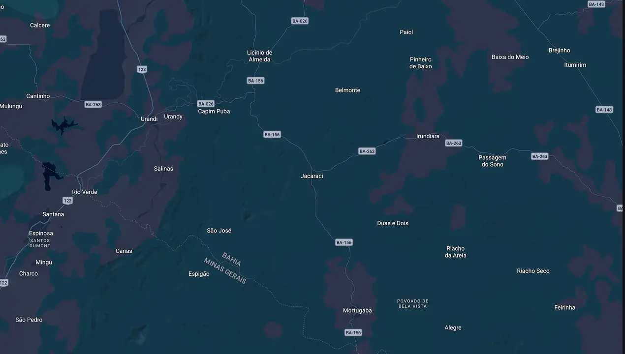 Mapa eleitoral de Detinho