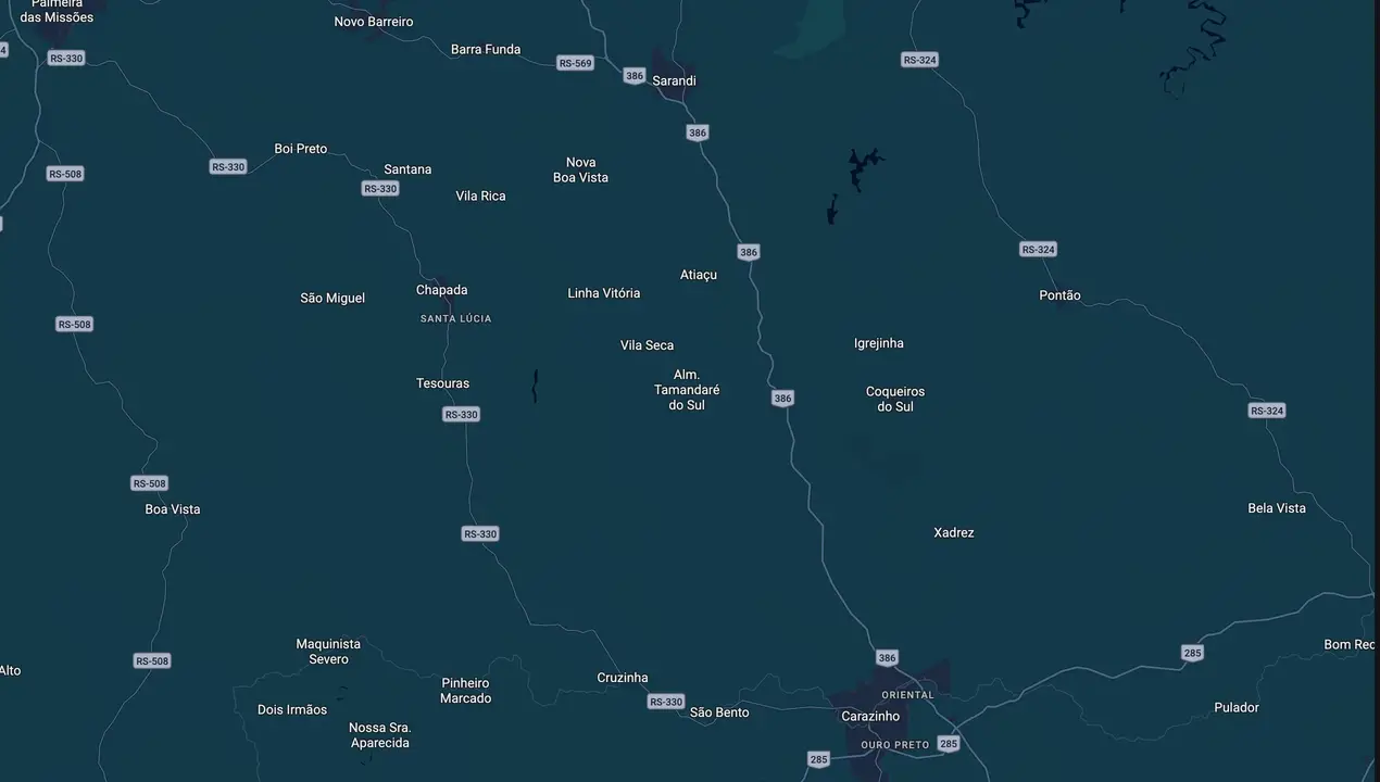 Mapa eleitoral de Dilse