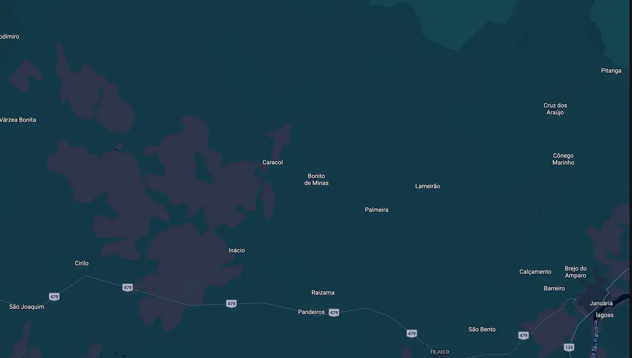 Mapa eleitoral de Dilson de Senhorinha