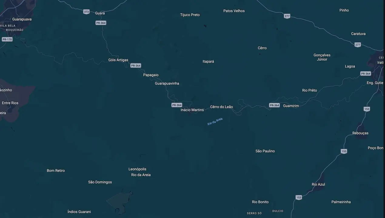 Mapa eleitoral de Dimas
