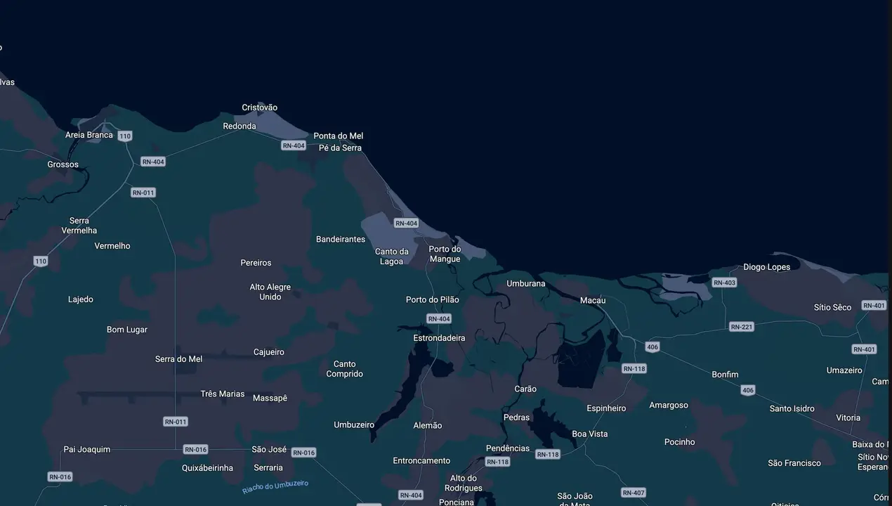 Mapa eleitoral de Dino