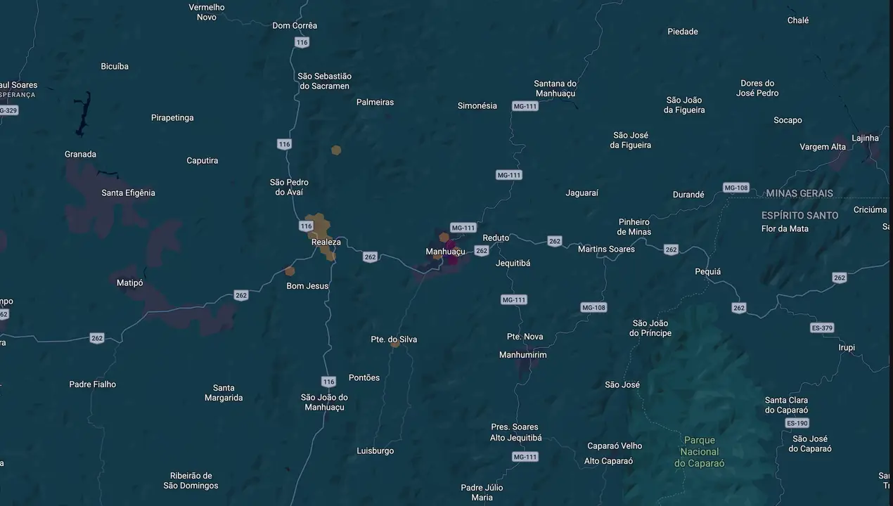 Mapa eleitoral de Dionisio Gomes