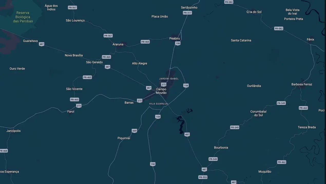Mapa eleitoral de Douglas Fabrício