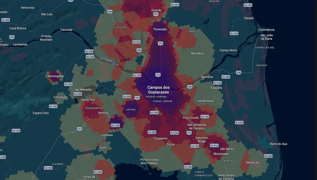 Mapa eleitoral de Dr Bruno Calil