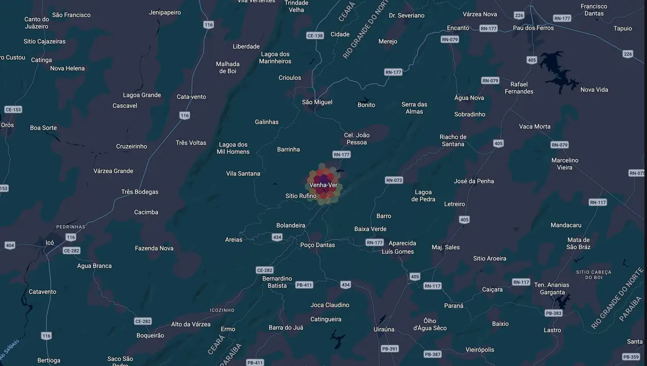 Mapa eleitoral de Dr. Cleitom