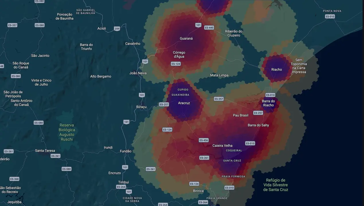 Mapa eleitoral de Dr Coutinho