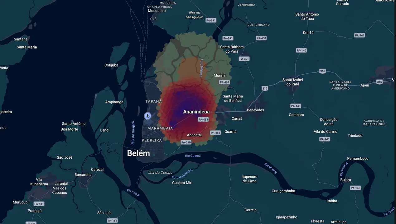 Mapa eleitoral de Dr Daniel
