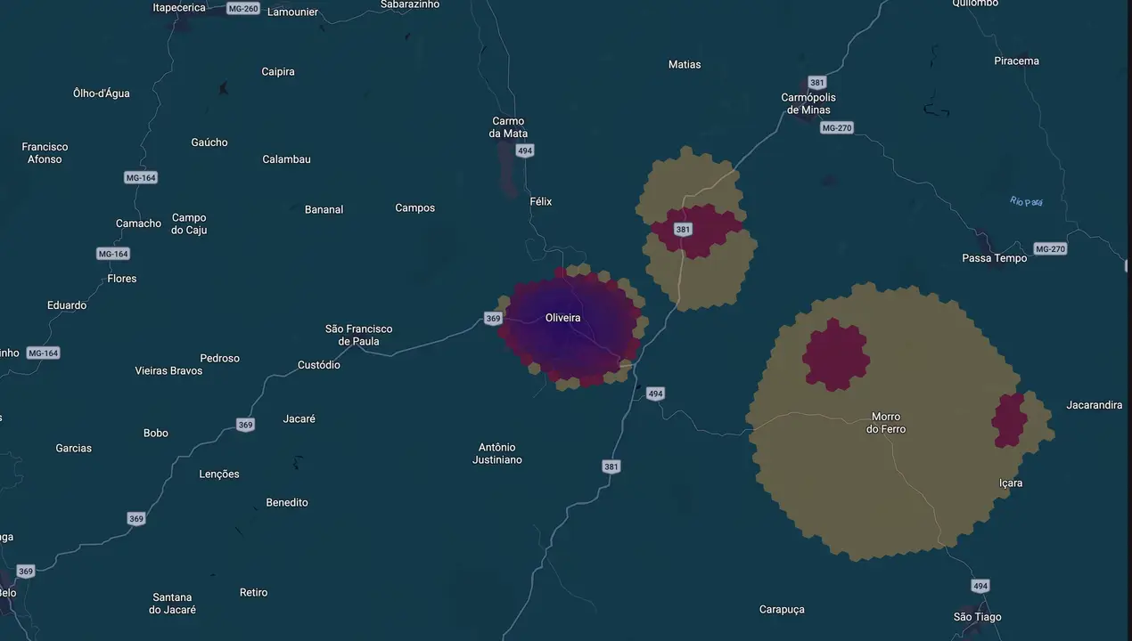 Mapa eleitoral de Dr. Erik
