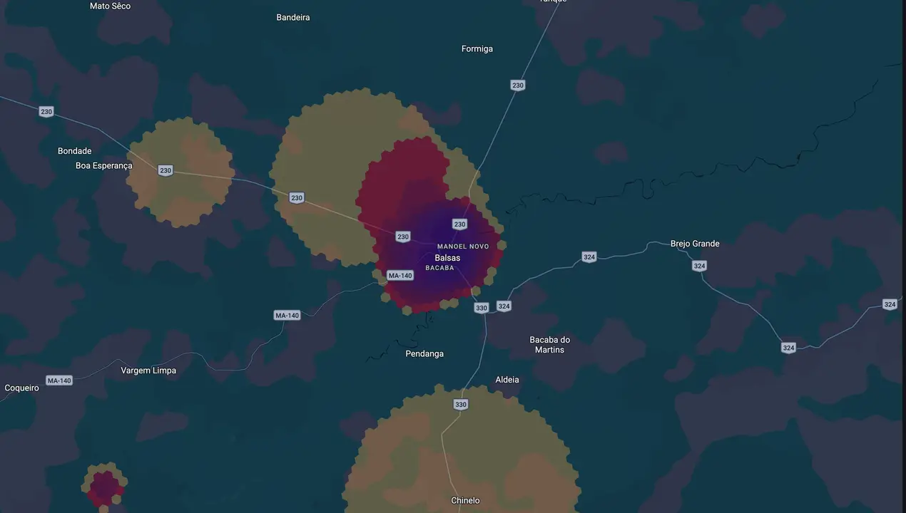 Mapa eleitoral de Dr. Erik