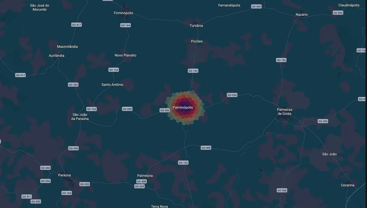 Mapa eleitoral de Dr Franc