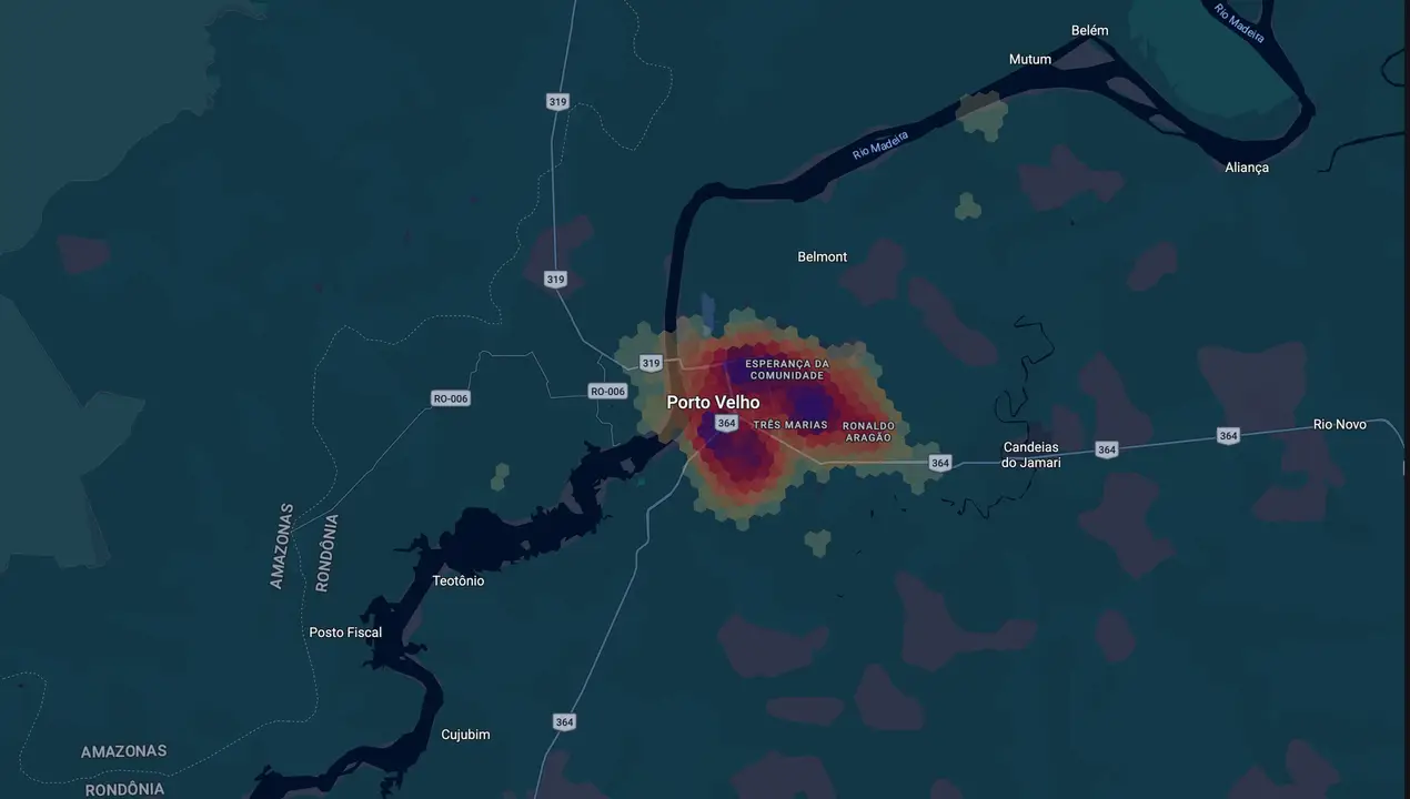 Mapa eleitoral de Dr Gilber