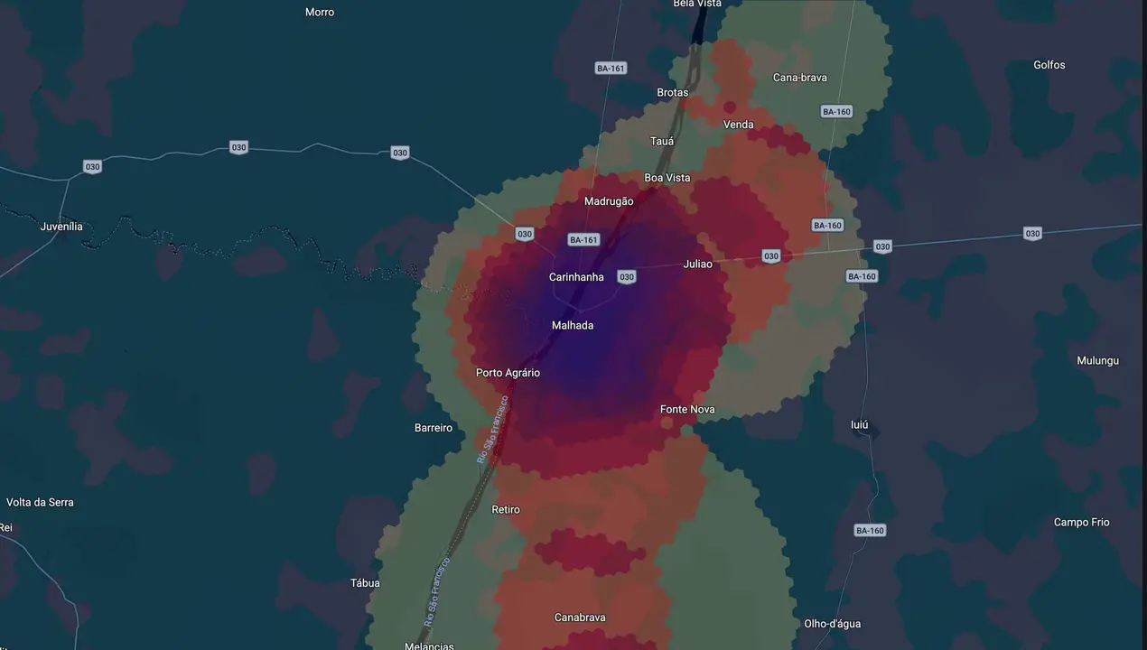 Mapa eleitoral de Dr Gimmy