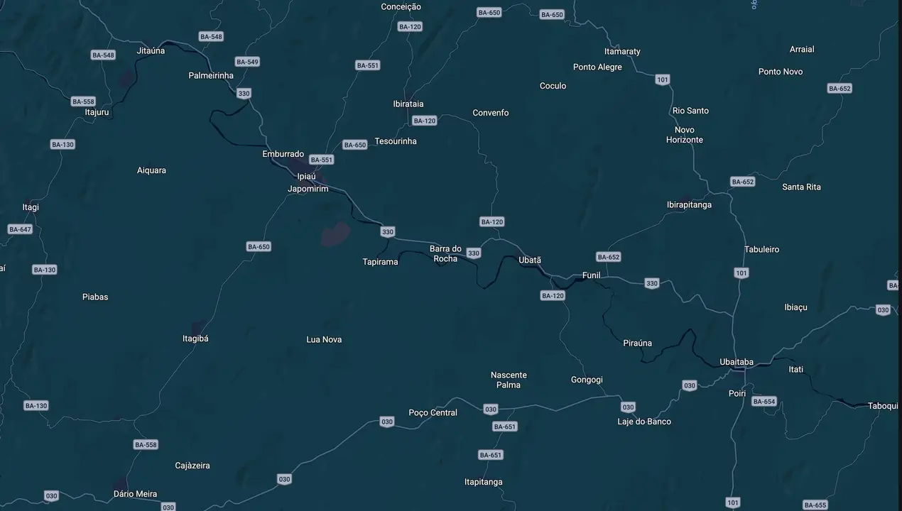 Mapa eleitoral de Dr. José Luiz