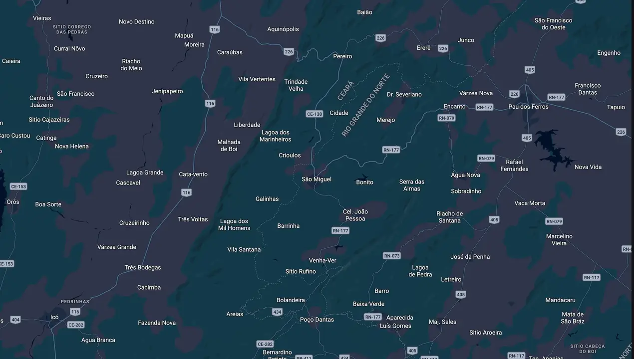 Mapa eleitoral de Dr. Leandro