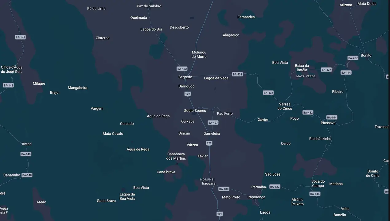 Mapa eleitoral de Dr Lucas
