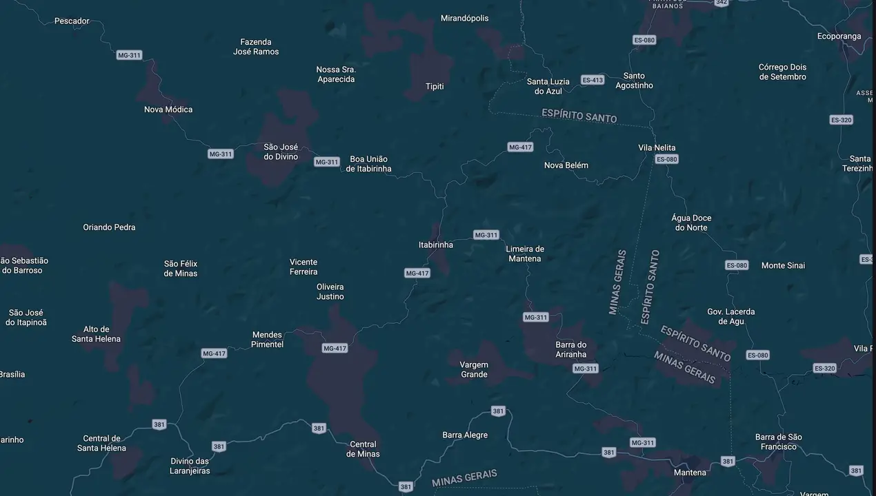 Mapa eleitoral de Dr Lucas