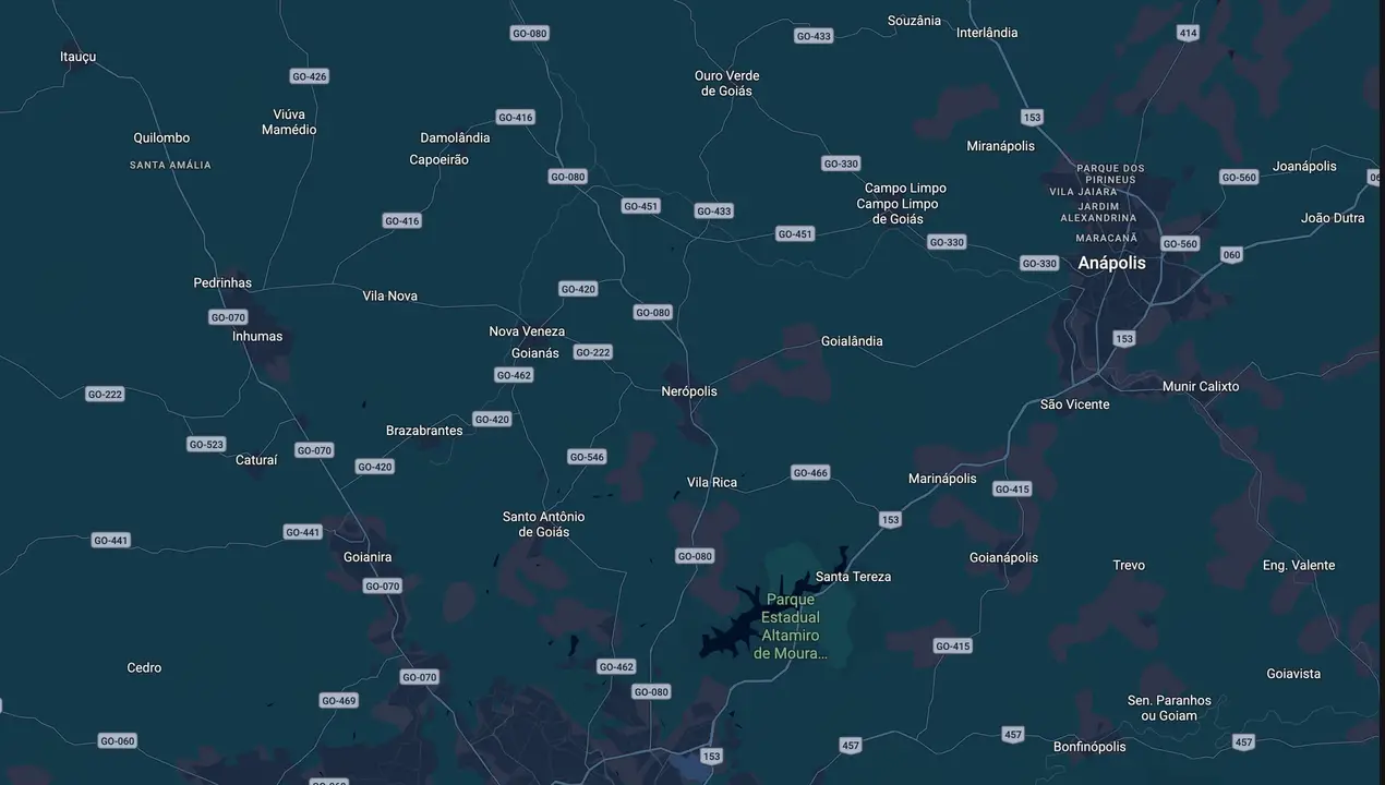 Mapa eleitoral de Dr Luiz