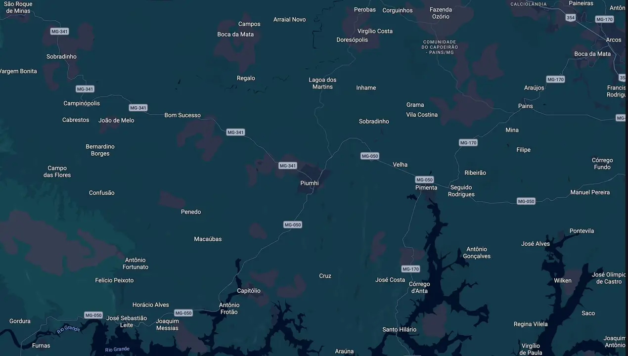 Mapa eleitoral de Dr Paulo
