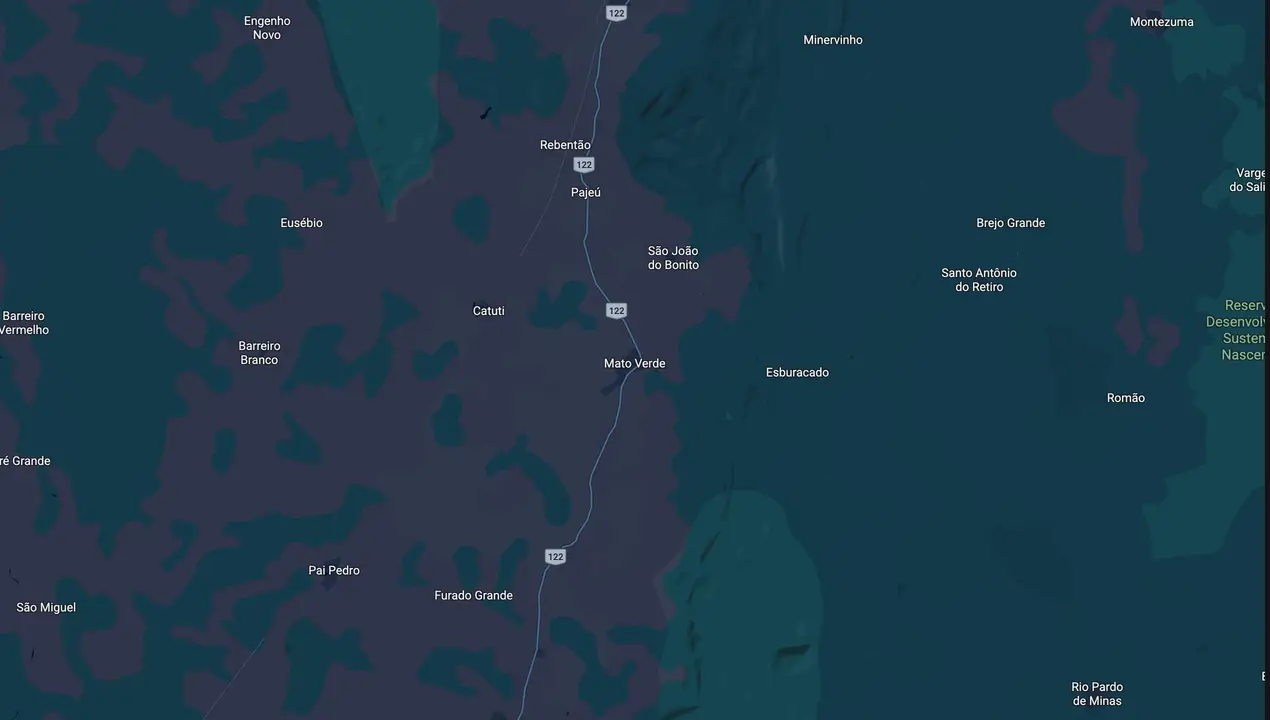 Mapa eleitoral de Dr Pedro
