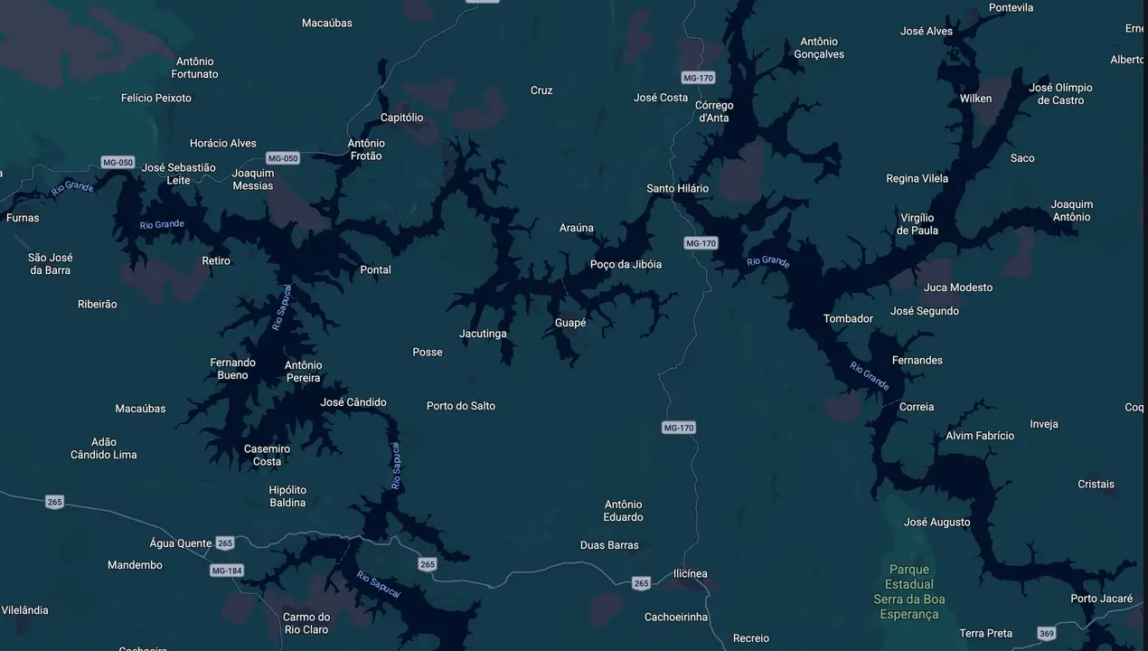 Mapa eleitoral de Dr Pedro