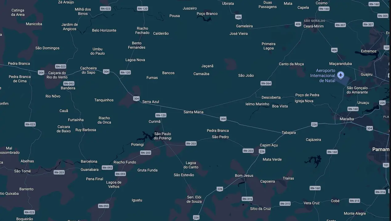 Mapa eleitoral de Dr Raniery