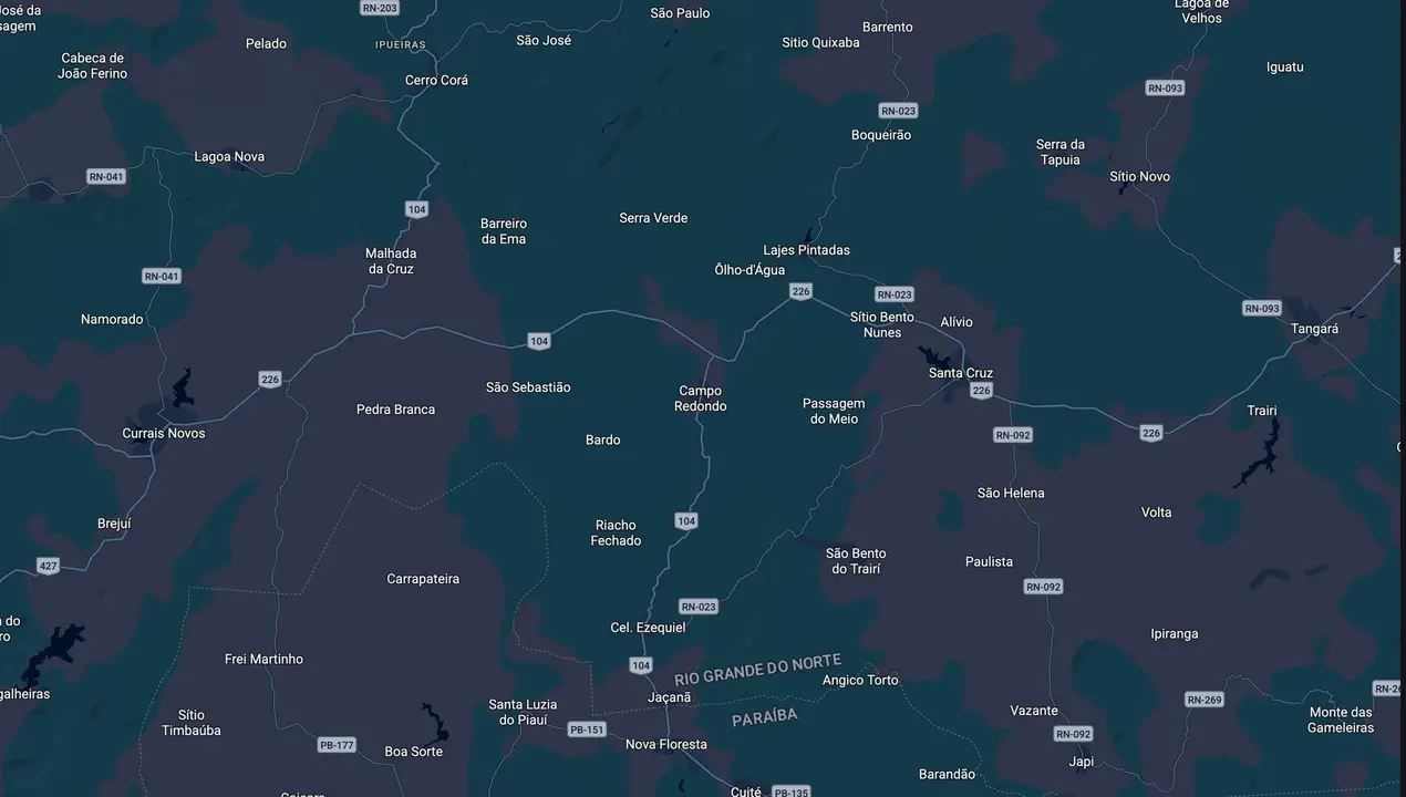 Mapa eleitoral de Dr Renam