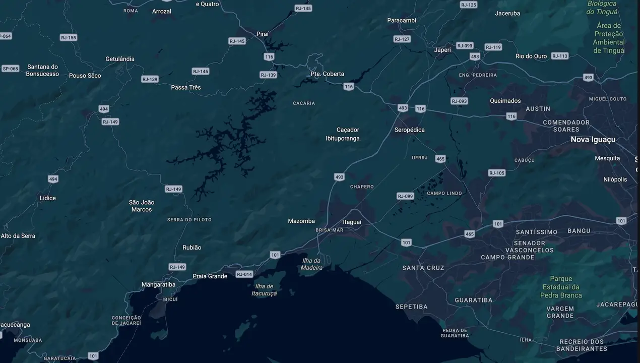 Mapa eleitoral de Dr Rubão