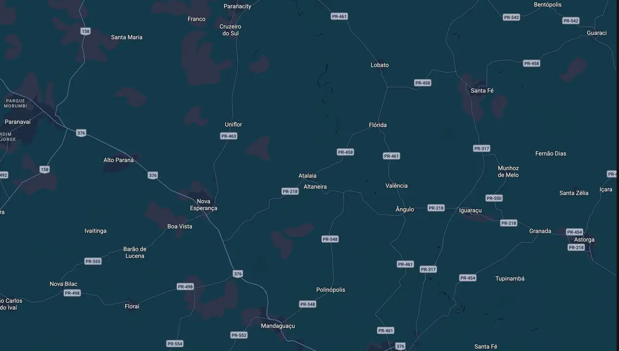 Mapa eleitoral de Duda