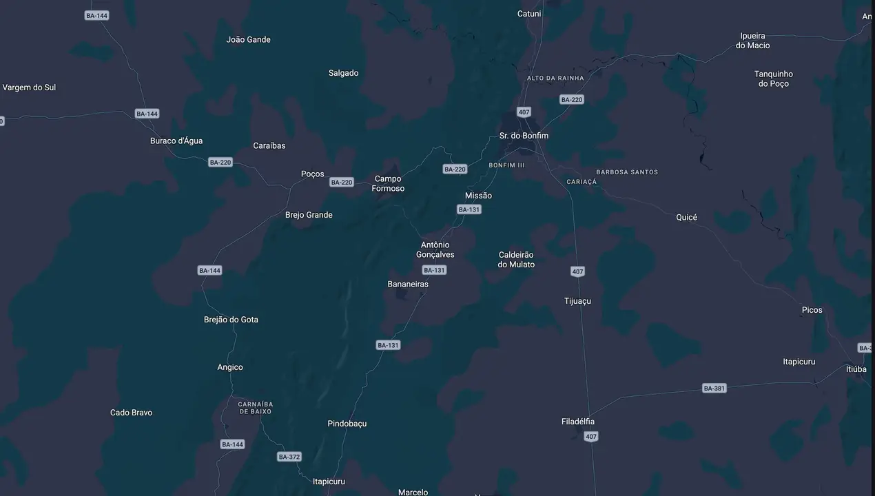 Mapa eleitoral de Dudu