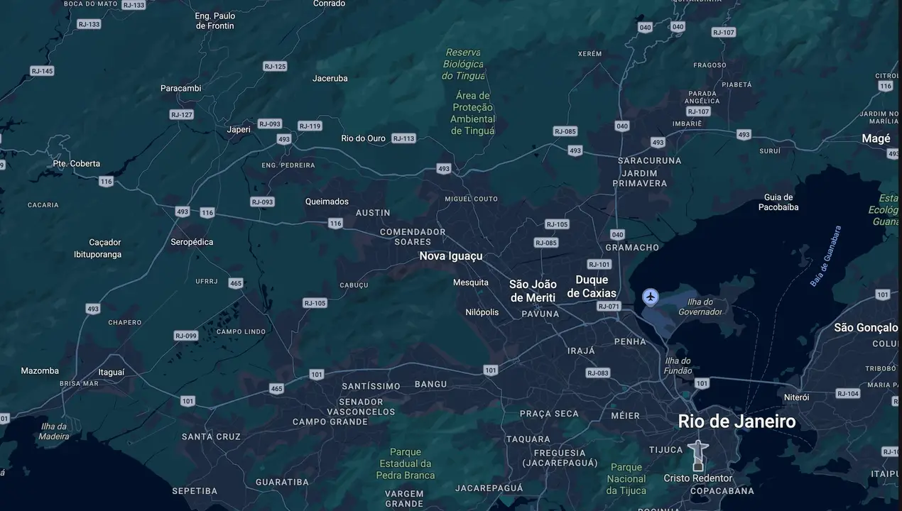 Mapa eleitoral de Dudu Reina