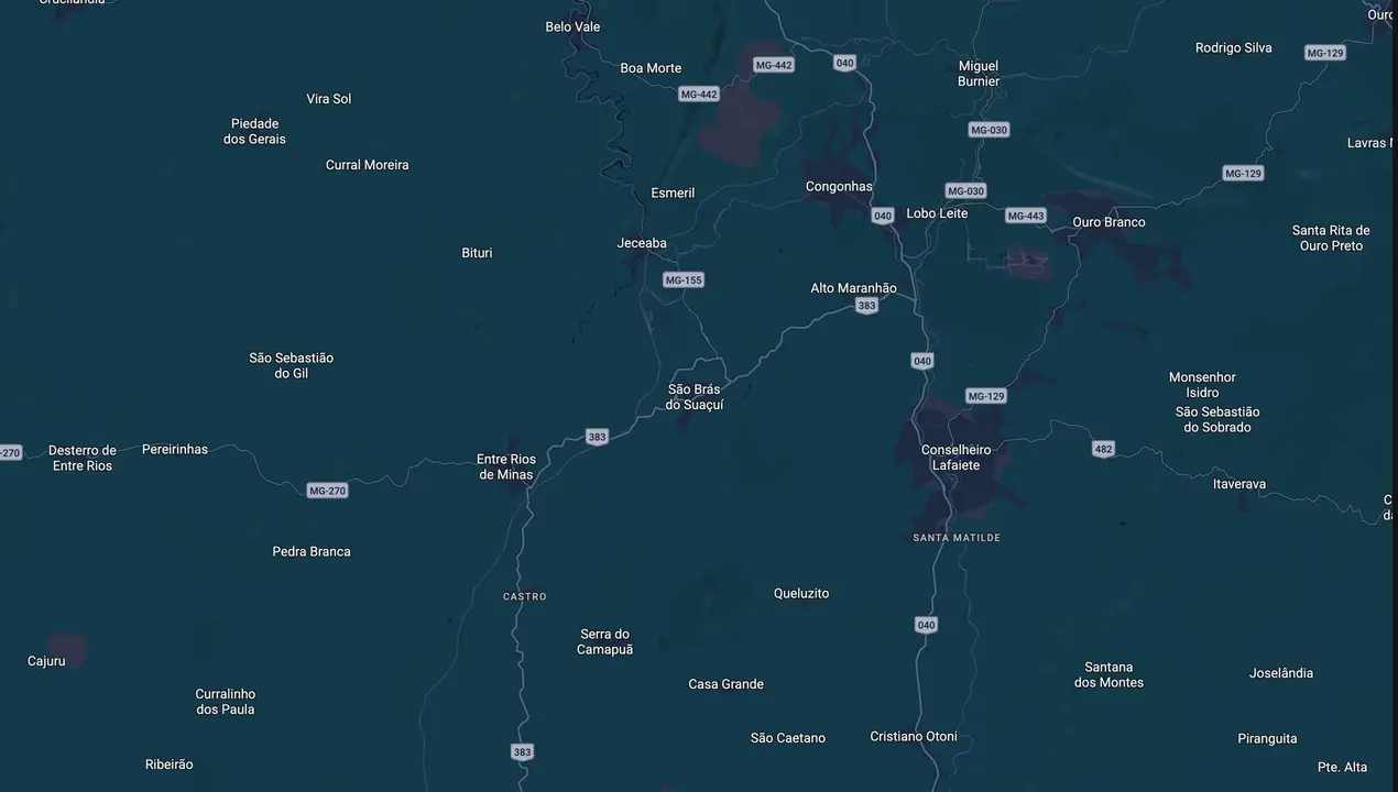 Mapa eleitoral de Duguinho