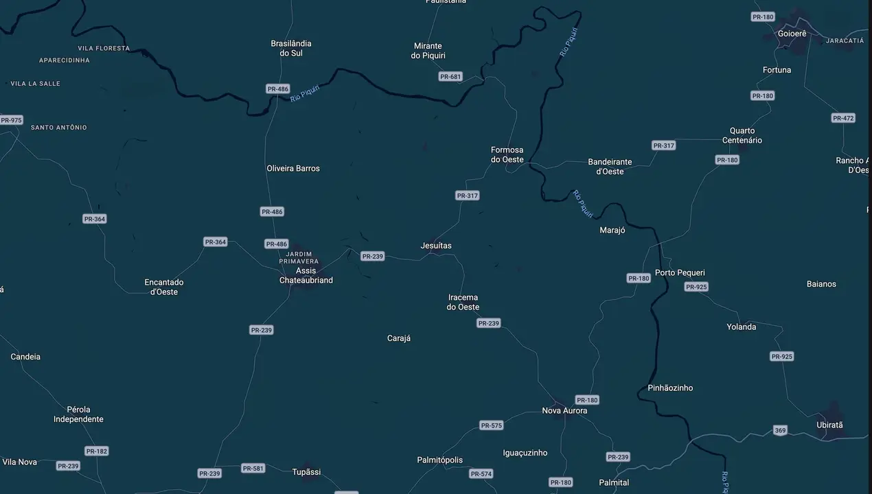 Mapa eleitoral de Edicarlos Grizotto