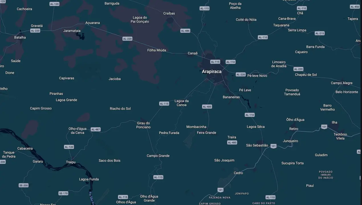 Mapa eleitoral de Edilza Alves
