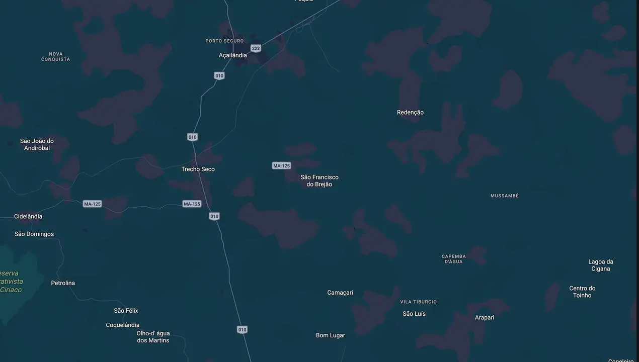 Mapa eleitoral de Edinalva Brandão