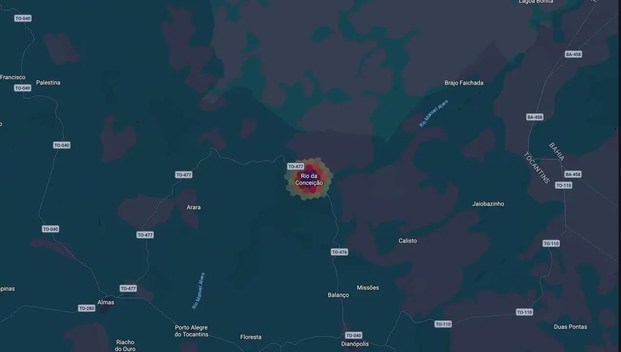 Mapa eleitoral de Edinalva Oliveira