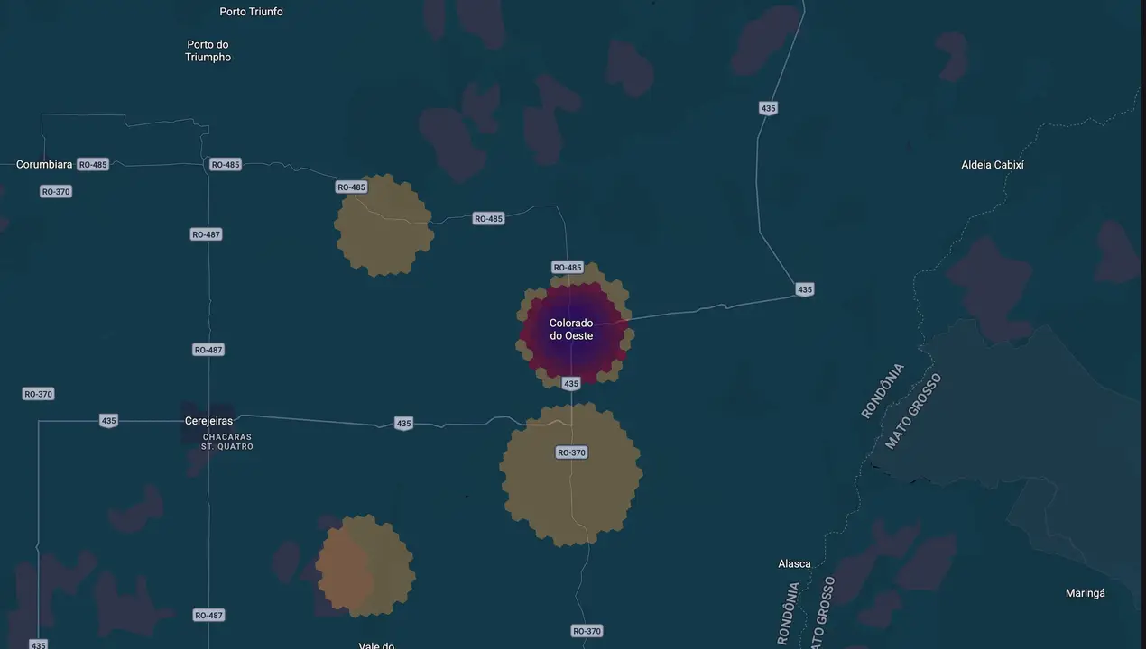 Mapa eleitoral de Edinho da Rádio
